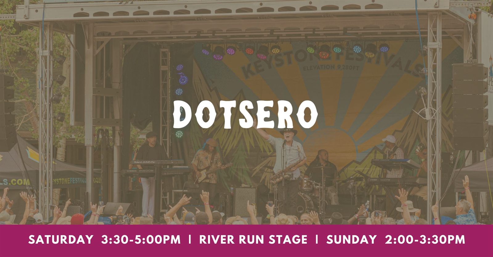 Dotsero, 2026 Wine & Jazz Festival headliner
